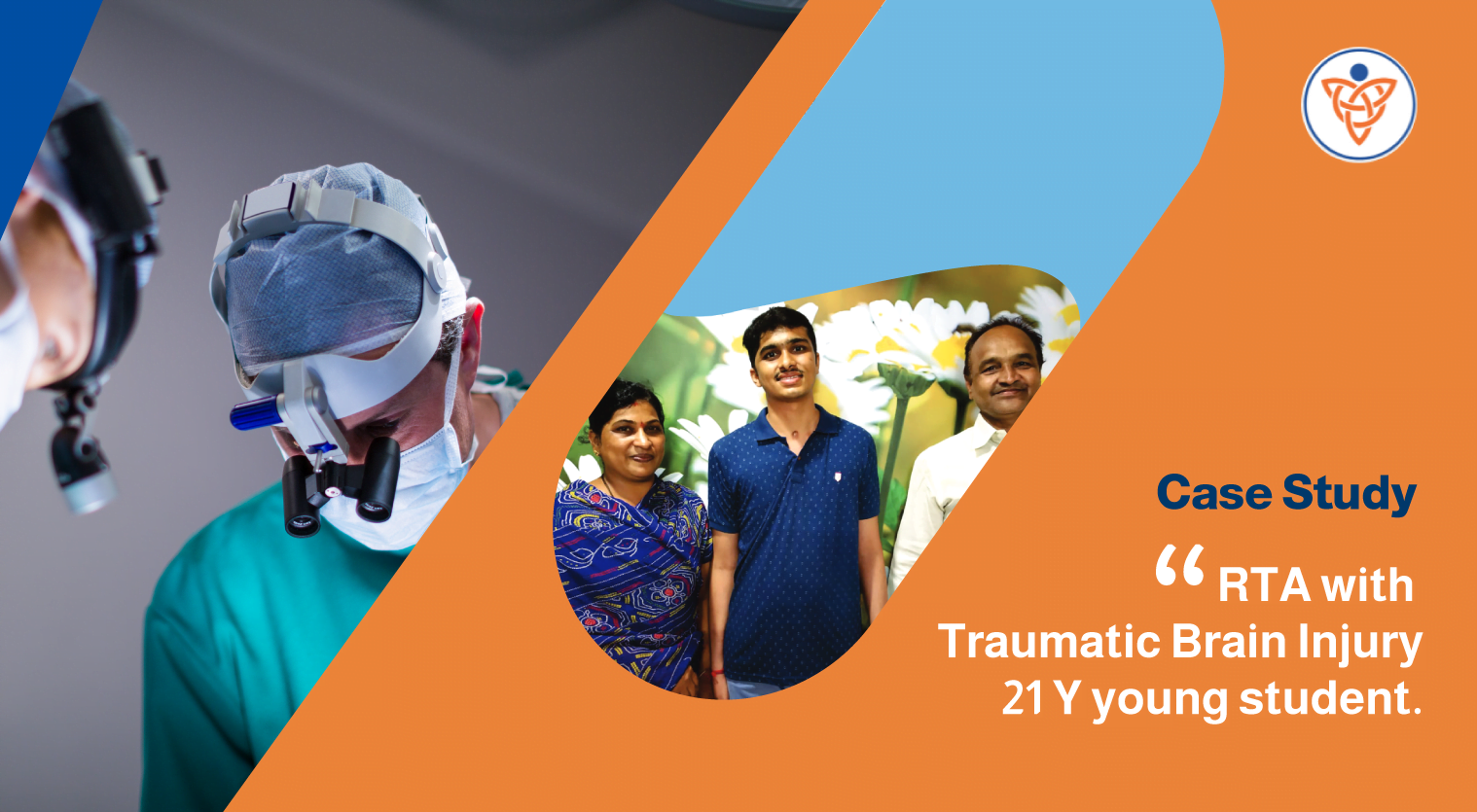 Case study - RTA with Traumatic Brain Injury at VishwaRaj Hospital