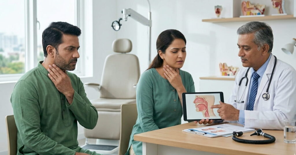 Tonsillitis in Adults